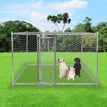 Koreyosh Metal Dog Cage Crate Playpen Exercise Fence Kennel With Gate Ou... - £349.74 GBP
