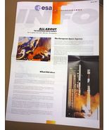 ESA European Space Agency Info March 1997 color 8-page tabloid bulletin - $272.22 MXN