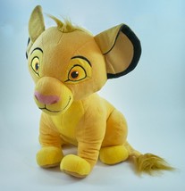 Disney Simba Cub The Lion King Plush Stuffed Animal 13.5&quot; - £8.00 GBP