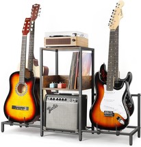 Guitar Stand With 4 Tiers For Acoustic, Electric, And Bass Guitars; - $72.98