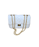 Quilt Snakeskin Flap Bag - $4,600.68 MXN