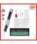 Multi-Purpose Cordless Engraving Pen with Adjustable Speeds – 37 Bits In... - $734.03 MXN