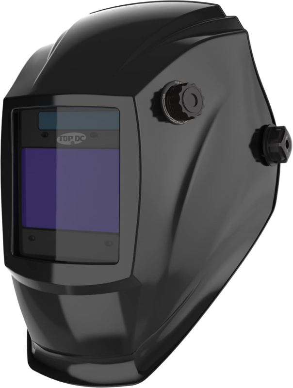 Large Viewing Screen True Color Solar/Battery Powered Welder Mask, Weld ... - $71.83
