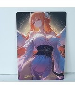 Himeko Angel Premium Waifu Card Anime Girl Wall Art Oversized Board A5 - $31.57 CAD