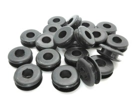 5/8&quot; x 7/16 w 1/8&quot; Groove Rubber Grommet Wire Cable Panel Bushing Oil Re... - £8.14 GBP+