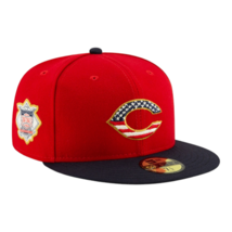 New Era Cincinnati Reds MLB 59Fifty OF 4th of July 2019 Fit Hat Red Size 7 7/8 - £29.97 GBP