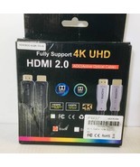 High Speed UHD HDMI 4K Cable 50ft (15m) HDMI 2.0 18Gbps - $68.08 CAD