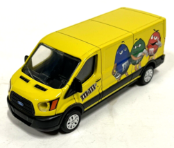 Denver Die Cast Ford Transit Yellow M&amp;M&#39;s Delivery Van 1:48 Scale - $15.83