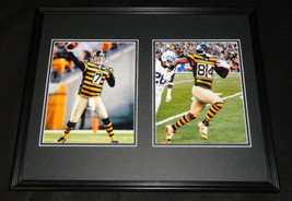 Ben Roethlisberger &amp; Antonio Brown Framed 16x20 Photo Display Steelers - £61.94 GBP