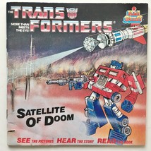 The Transformers: Satellite Of Doom 7&#39; Vinyl Record / 24 Page Book - £28.10 GBP