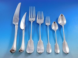 Smithsonian by Stieff Sterling Silver Flatware Set for 8 Service 59 pcs Dinner - £4,100.67 GBP