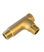 Central Boiler Parts 3/4&quot;MPT X 1/2&quot;FPT X 3/4&quot;MP Offset Tee (#6764) - $451.93 MXN