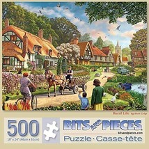 Bits and Pieces Rural Life 500pc Jigsaw Puzzle by Steve Crisp 18x24 Horse New  - $36.62