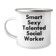 Smart Sexy Talented Social Worker, Funny Christmas Unique Gifts from Family, Soc - £18.91 GBP