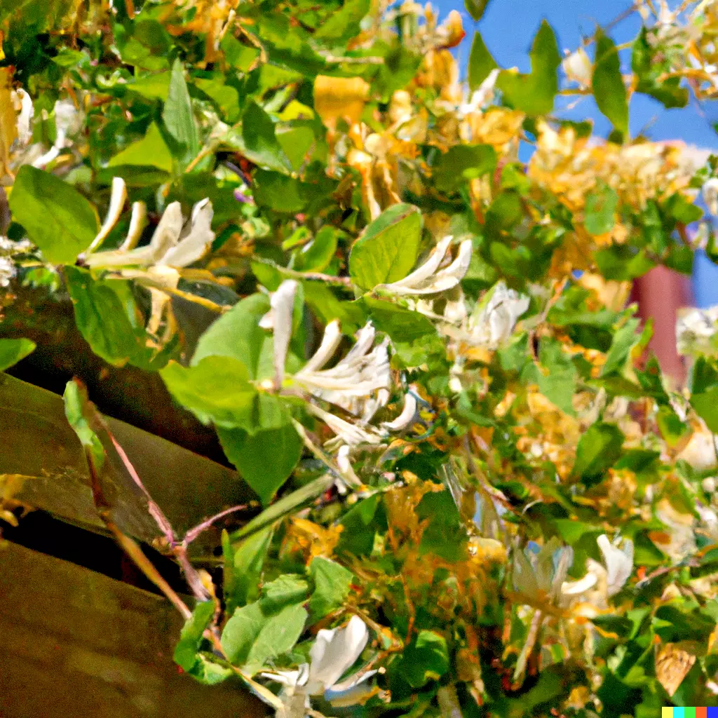 SKMO European Fly Honeysuckle Vine Native Perennial White 50 Seeds  - $9.70