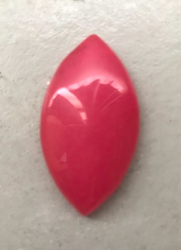 Malaysia Jade Pink 40x20mm, Marquise stone cab cabochon, quartz 20x40mm - $5.50