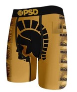 PSD Mens Boxer Brief Trojan Man Small (28-30) Underwear Micro Mesh Hidden Pocket - $24.75