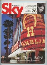 Delta Airlines Sky Inflight Magazine April 2002 Las Vegas Sure Thing Baby - $14.85