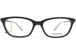 Nine West Petite Eyeglasses Frames NW5157 004 Grey Blue Black 50-15-135 - £47.54 GBP