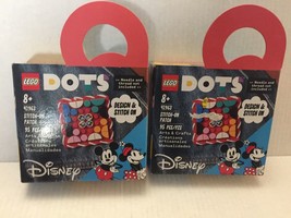 NEW Lego Dots Disney Mickey Stitch On Patch Boxes #41963 - 190 Pieces - £16.66 GBP