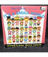 IT&#39;S A SMALL WORLD Vinyl Music Record LP  * Walt Disney Disneyland Boy&#39;s... - $6.93