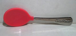 Vintage Gerber Baby Spoon Wider for bigger serving portion 1982 soft pink - £4.68 GBP
