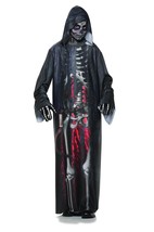 Underwraps Underworld Grim Reaper Child Costume Photo Real Dark Reaper M... - £15.88 GBP