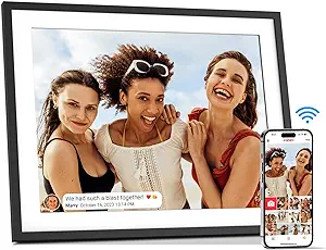 Frameo 16.2-Inch 32Gb Extra Large Wifi Digital Picture Frame, Electronic... - $315.99