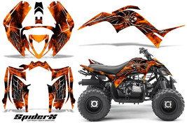 Yamaha Raptor 90 2016-2018 Graphics Kit Creatorx Decals Stickers Spiderx Orange - £110.49 GBP