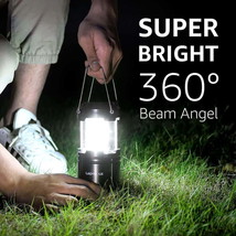 LED Collapsible Camping Lantern, Super Bright, Battery Powered Camping Light, IP - £37.80 GBP