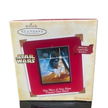 VTG Star Wars A New Hope Theater One Sheet Hallmark Keepsake Ornament 2004 - $18.92