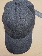 NWT rag &amp; bone Baseball Cap  BLACK u Polyester Hat Size Large Wool Blend - $69.30