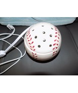 Retired Baseball Scentsy Candle Wax Warmer Home Run 2015 Red White EUC 5... - £34.46 GBP