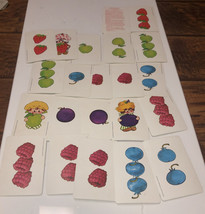 Pick-A-Berry Parker Bros. Card Game 1979 (For Parts) 21 Cards &amp; Instruct... - £2.73 GBP