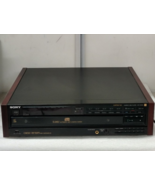 Vintage Sony CDP-C8ESD Carousel CD Player With Wood Sides * No Remote - $240.36 CAD