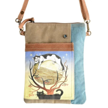Clea Ray Cats Over the Moon Passport Bag - $46.41