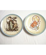Schmid Hummel Christmas 1974 and 1975 Christmas Collector Plates 7 3/4&quot; ... - $13.69 CAD