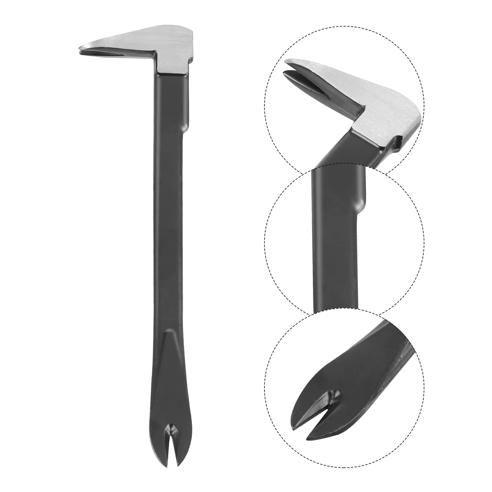 Nail Puller Remover Tool Multi-purpose Cats Paw Pry Bar Mini Home Crowbar - £15.16 GBP