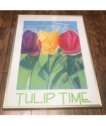 Andrew Snyder Holland, Michigan “Tulip Time” Art Poster 2003 Framed 24 X 18 - £165.29 GBP