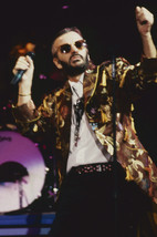 Ringo Starr Colorful Jacket and Sunglasses in Concert 1980&#39;S 24x18 Poster - $23.99
