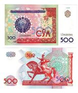 1999 Uzbekistan 500 Som Banknote | Central Bank Issue UNC - $3.93 CAD