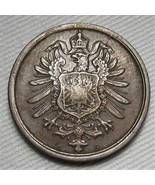 1874-G Germany 2 Pfennig CH XF Coin AE553 - £107.11 GBP