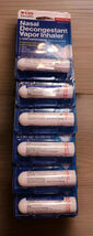 6 Pack CVS Vapor Inhaler Nasal Decongestant 0.007 oz each Exp 11/2026 Ne... - $16.34