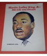 Martin Luther King Jr. His Life And Dream Activity Book Vintage 1986 Wor... - $931.77 MXN