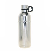 Starbucks Silver Water Bottle Carabiner Hook 20oz 3 Piece Steel Tumbler ... - $55.65
