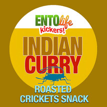 Mini-Kickers Indian Curry Flavored Cricket Snack - $5.95