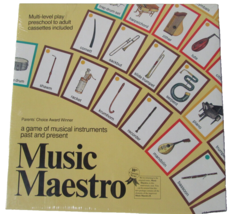 Music Maestro Ii Game By Aristoplay - New Sealed Multi-level Play, Cassette - $19.95