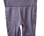 Yogalicious Athletic Yoga Shorts Women&#39;s Size L  Lavendar  Ribbed Curled... - $9.36