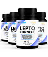 4 Pack Lepto Connect, aumenta la energía y suprime el apetito-60 Cápsula... - $175.79 CAD