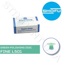 Shofu Super Snap FINE Safe Side Down reg disc GREEN (50 per box) SH - L501 - $23.99
